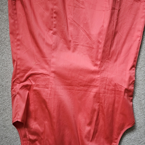 Button up Work Wear, Business casual coral tank top | banana Republic, NWT - Picture 5 of 12